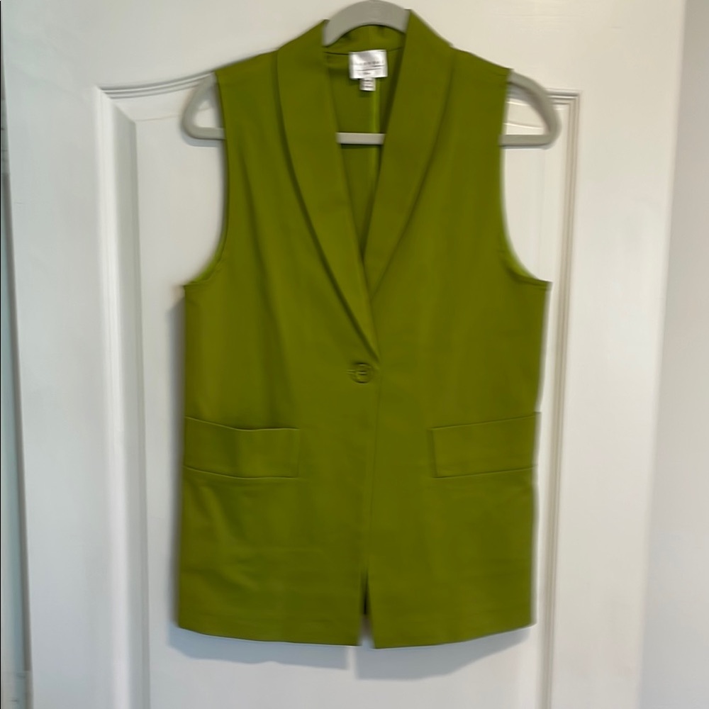 Societe Anonyme Green Tailored Vest
